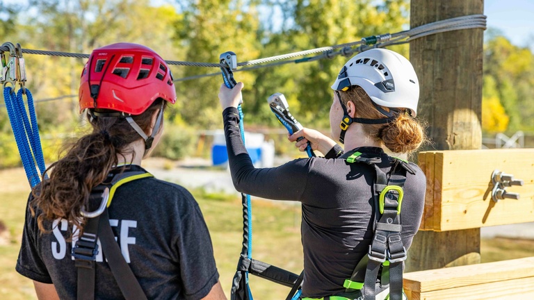 Photo of the Challenge Course