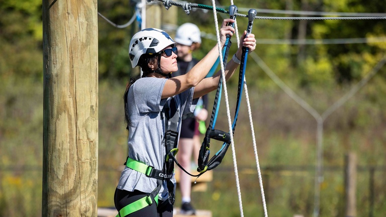 Photo of the Challenge Course